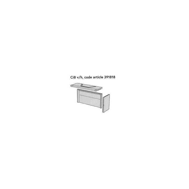 KIT VERMICULITE CI8 V/H pour Insert Contura Contura I8 - Réf 391818