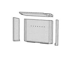 Ci50 kit vermiculite ss thermottes pour Insert Contura - Réf 391720