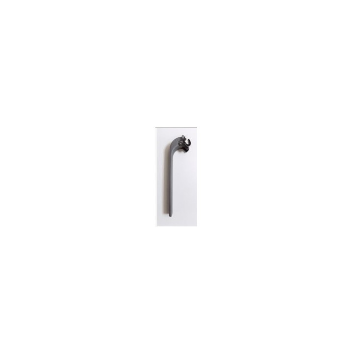 C20 poignee de porte grise pour Poêle à bois Contura - Réf 391614