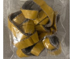 Joint tresse pour vitre laterale l2m/plat 2cm -c506/590/700/800 pour Poêle à bois Contura - Réf 391320