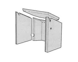 KIT VERMICULITE CI4 pour Poêle à bois Contura Contura I4 - Réf 391411