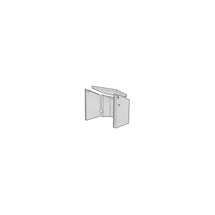 KIT VERMICULITE CI4 pour Poêle à bois Contura Contura I4 - Réf 391411