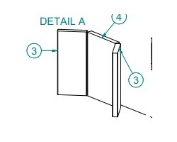 C400 vermiculite kit complet pour Poêle à bois Contura - Réf 391352