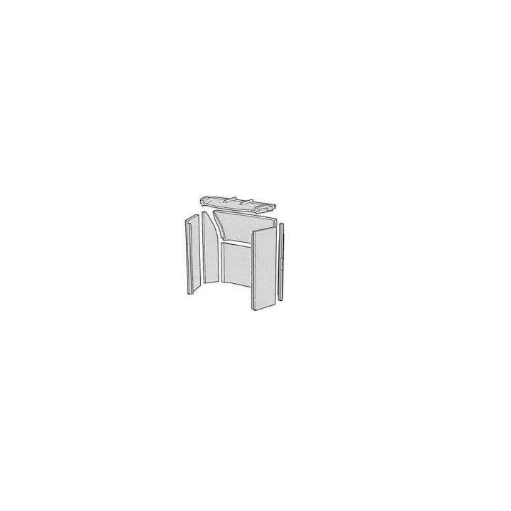 KIT VERMICULITE C810 STYLE pour Poêle à bois Contura - Réf 391753