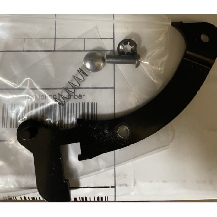 C500style2 bras complet système de blocage et retour porte pour Poêle à bois Contura - Réf 391831