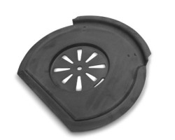 C600 sole foyère fonte avant 06/2012 pour Poêle à bois Contura - Réf 391186