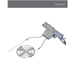 SYSTEDE REGLAGE D'AIR COMPLET pour Poêle à bois Nordpeis - Réf IA-0N29U-090