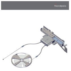 SYSTEDE REGLAGE D'AIR COMPLET pour Poêle à bois Nordpeis - Réf IA-0N29U-090