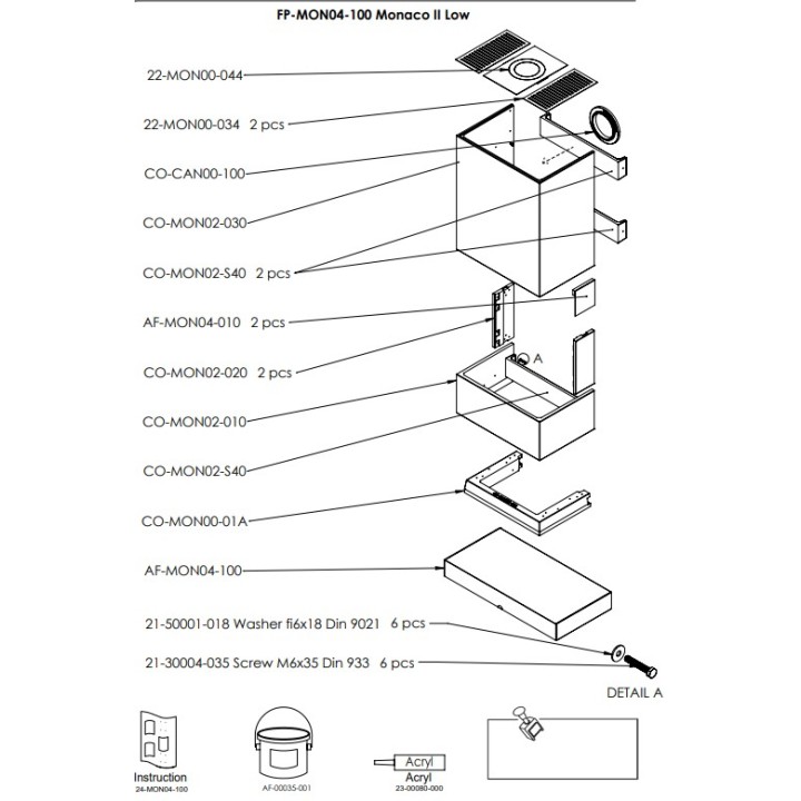 HABILLAGE BAS SHAPESTONE NATUREL pour Poêle à bois Nordpeis - Réf FP-MON04-100