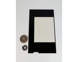 EXCLUSIVE KIT VITRE DE PORTE COTE GAUCHE pour Poêle à bois Nordpeis - Réf SA-QUADR-680