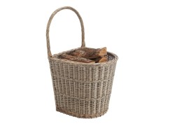 PANIER OSIER GRISE SANS ROUE Dixneuf - Réf 005.1182NU