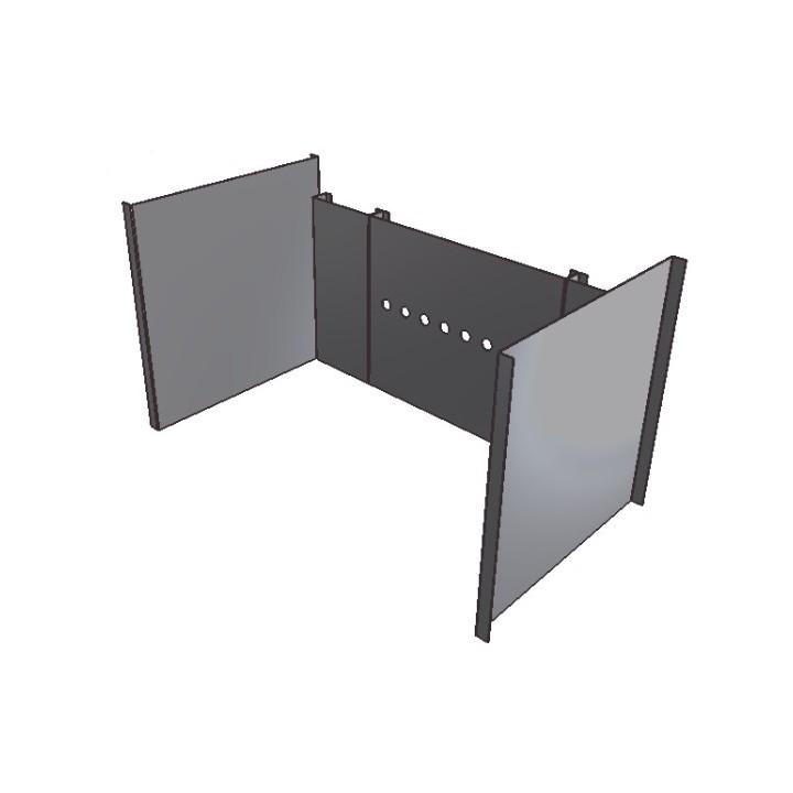 Intérieur complet acier - HP800 - Chazelles