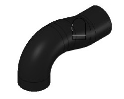 Tuyau air pour Poêle à granulés Mcz - Réf 41802017600