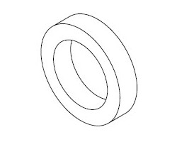 Anneau ø30 pour Poêle à granulés Mcz - Réf 41802010800