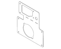 Joint récipient brasero pour Poêle à granulés Mcz - Réf 41801904401