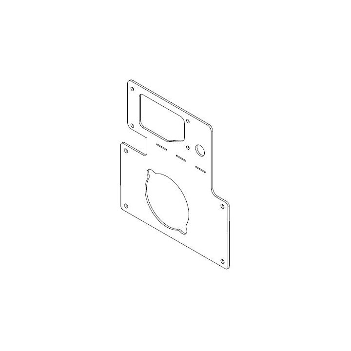 Joint récipient brasero pour Poêle à granulés Mcz - Réf 41801904401