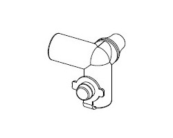 Prise d'air pour Poêle à granulés Mcz - Réf 41801605101
