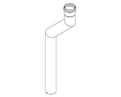 Tuyau fumées pour Poêle à granulés Mcz - Réf 4160201560000