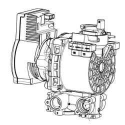 Pompe de circulation Wilo OTMSL Para SC7 pour Poêle à granulés Mcz - Réf 41502005200
