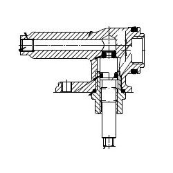 Robinet de remplissage complet pour Poêle à granulés Mcz - Réf 41502004300