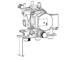 Pompe complète pour Poêle à granulés Mcz - Réf 41502002300