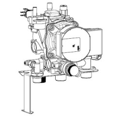 Pompe complète pour Poêle à granulés Mcz - Réf 41502002300