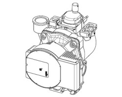 Pompe OTMSL Wilo Para PWM 7 pour Poêle à granulés Mcz - Réf 41502002200
