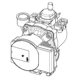 Pompe OTMSL Wilo Para PWM 7 pour Poêle à granulés Mcz - Réf 41502002200