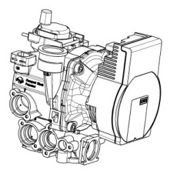 Pompe OTMSL Wilo Para PWM 7 pour Poêle à granulés Mcz - Réf 41501700801