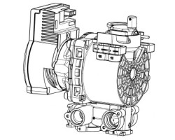 Pompe de circulation OTMSL Wilo Para PWM 7 pour Poêle à granulés Mcz - Réf 41501500601