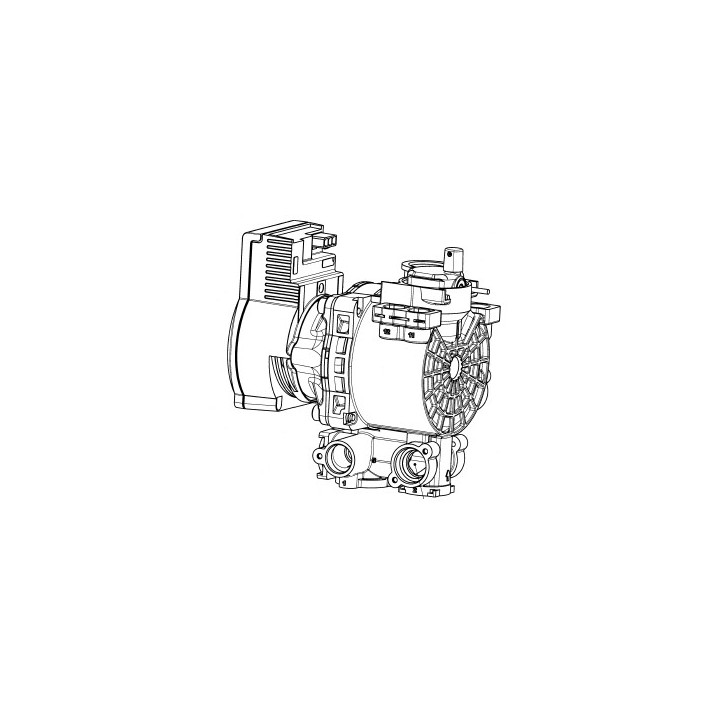 Pompe de circulation OTMSL Wilo Para PWM 7 pour Poêle à granulés Mcz - Réf 41501500601