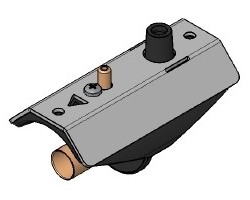 Transducteur de pression complet pour Poêle à granulés Mcz - Réf 41452004900