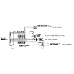 Câble encoder pour Poêle à granulés Mcz - Réf 41451701200