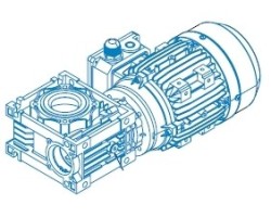 Gear motor CMRV50 pour Poêle à granulés Mcz - Réf 41451306400