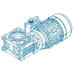 Gear motor CMRV50 pour Poêle à granulés Mcz - Réf 41451306400