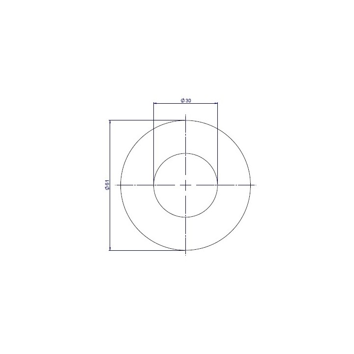 Épaisseur de la base de la vis (5 pcs) pour Poêle à granulés Mcz - Réf 41411653010