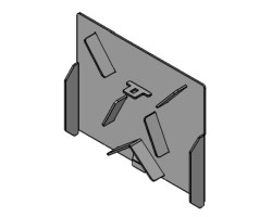 Fond démontable pour Poêle à granulés Mcz - Réf 4141163664000
