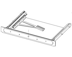 Tiroir complet pour Poêle à granulés Mcz - Réf 41402406950