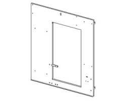 Panneau antérieur pour Poêle à granulés Mcz - Réf 41402398050
