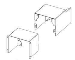 Support ventilateur avec écran des pièces électriques pour Poêle à granulés Mcz - Réf 41402393950