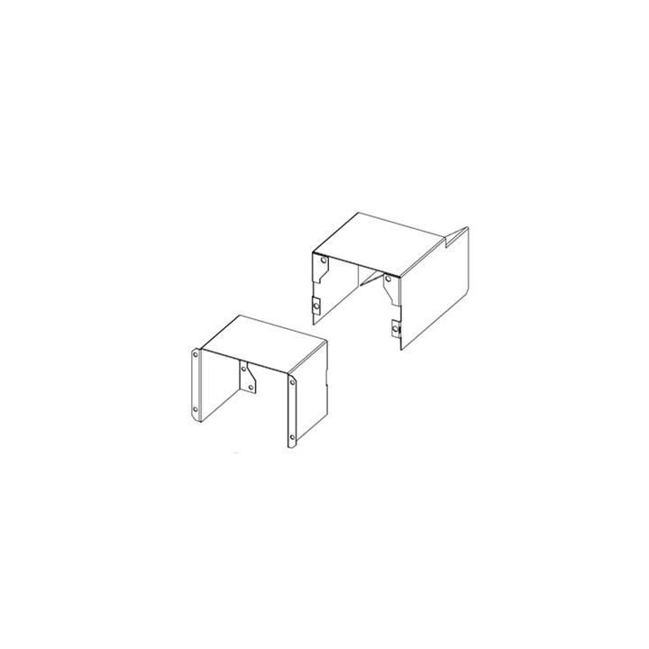 Support ventilateur avec écran des pièces électriques pour Poêle à granulés Mcz - Réf 41402393950