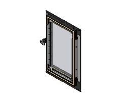 Porte complète pour Poêle à granulés Mcz - Réf 41402375251