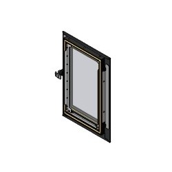 Porte complète pour Poêle à granulés Mcz - Réf 41402375251