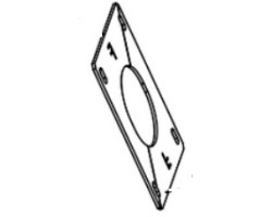 Plaque (2 Pcs) pour Poêle à granulés Mcz - Réf 41402365910