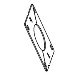 Plaque (2 Pcs) pour Poêle à granulés Mcz - Réf 41402365910