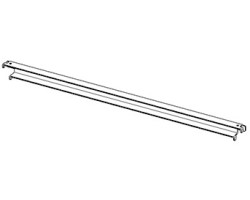 Support antérieur du déflecteur pour Poêle à granulés Mcz - Réf 4140233233000