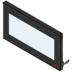 Porte Complète Finition Laquée Noir - Ref 41400952150 - Mcz