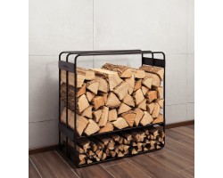 Porte-bûches « ZENO » 60x60x25cm pour Cook King - Réf 333253