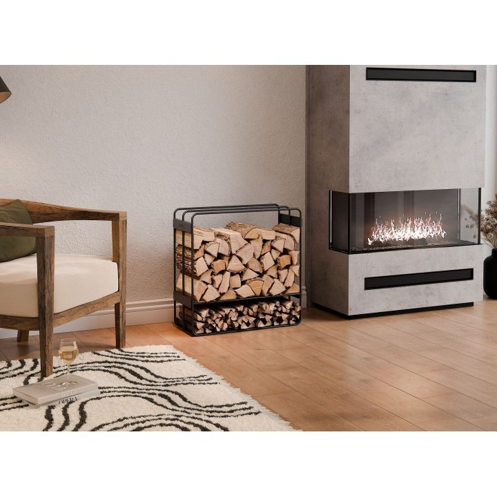 Porte-bûches « ZENO » 60x60x25cm pour Cook King - Réf 333253