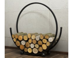 Porte-bûches «SPIRAL» 80cm pour Cook King - Réf 333238